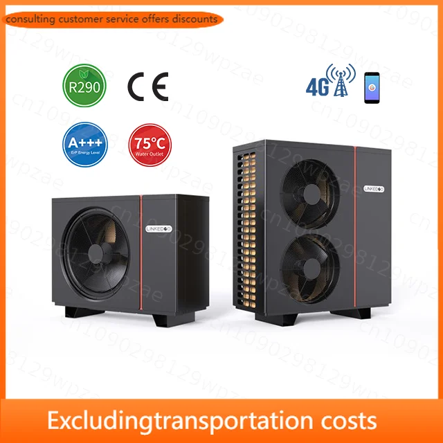 High COP A+++ R32 Low Noise Inverter Heat Pump Monoblock Air Source Heat Pump for Heating and Cooling