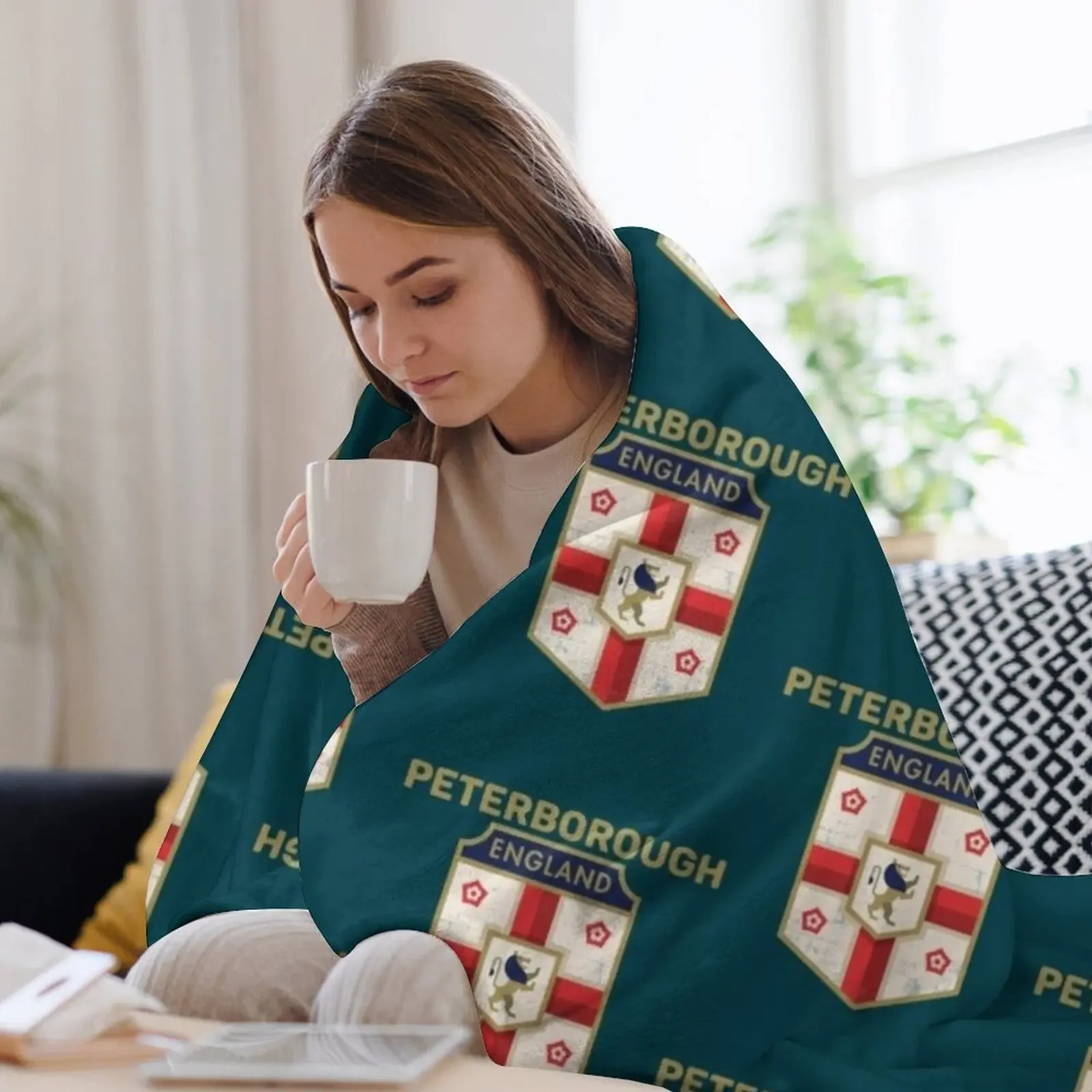 Peterborough إنجلترا بطانية رمي أساسية الصيف أريكة عملاقة الفراش الصيف البطانيات الدافئة
