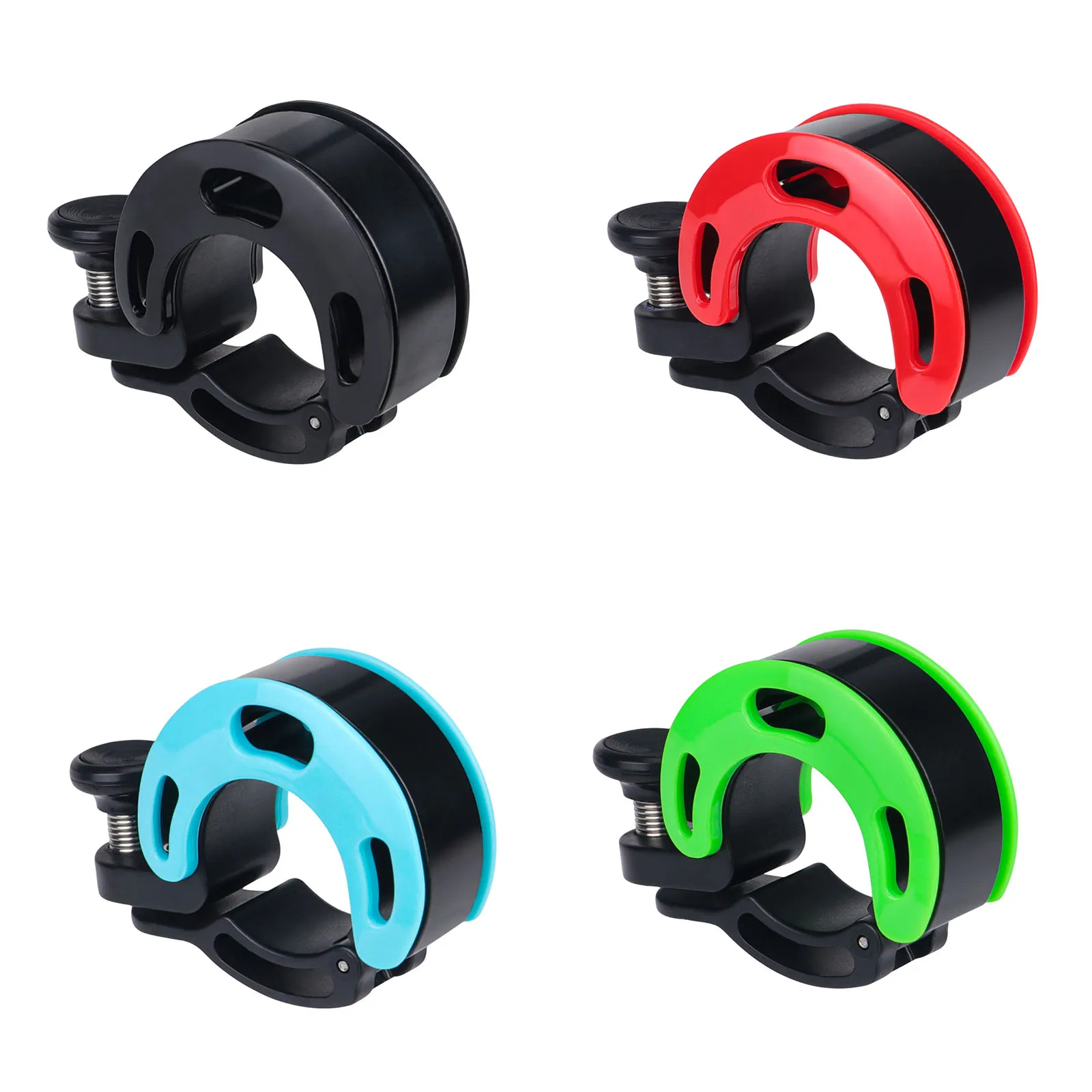 Bike Bell Ring Cycling Horn with Loud Sound for Kids Adults Bicycle Bell Scooter Bell Fit for 0.87-1in/22-25.4mm Handlebars