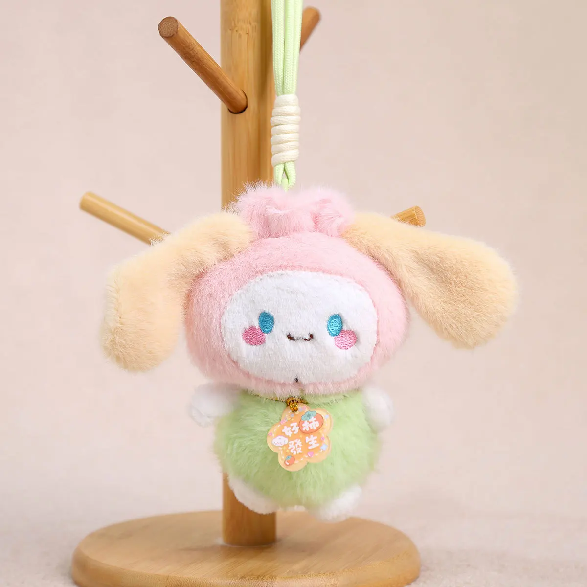 1 SZT. breloczek pluszowy Cinnamoroll, zabawka Jade Dog, lalka Kuromi w sukience, pluszak, figurka, prezent urodzinowy