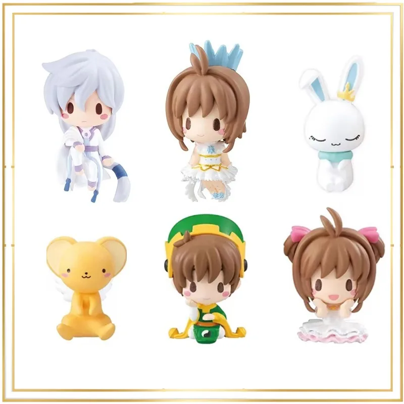 

Genuine in Stock Bandai Card Captor Sakura Gashapon Desktop Decoration Ornament Collectible Model Toys Children Birthday Gift
