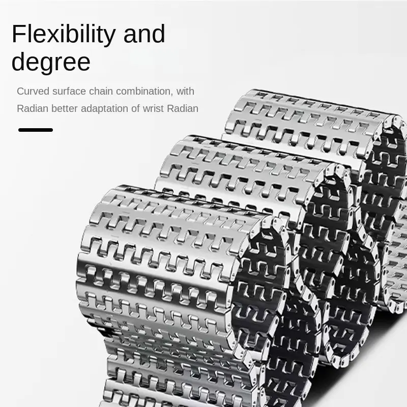 سوار مغناطيسي لساعة جالاكسي الترا 2025 حزام عمل من الفولاذ المقاوم للصدأ لساعة سامسونج جالاكسي الترا 1 2 47 ملم كوريا