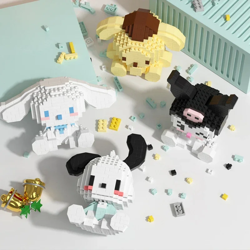 

Конструктор Sanrio: Hello Kitty, Почакко, Синаморолл, Куроми, Мой Мелоди, Пом Пом — 3D-модели, сборные мини-фигурки, игрушки для детей