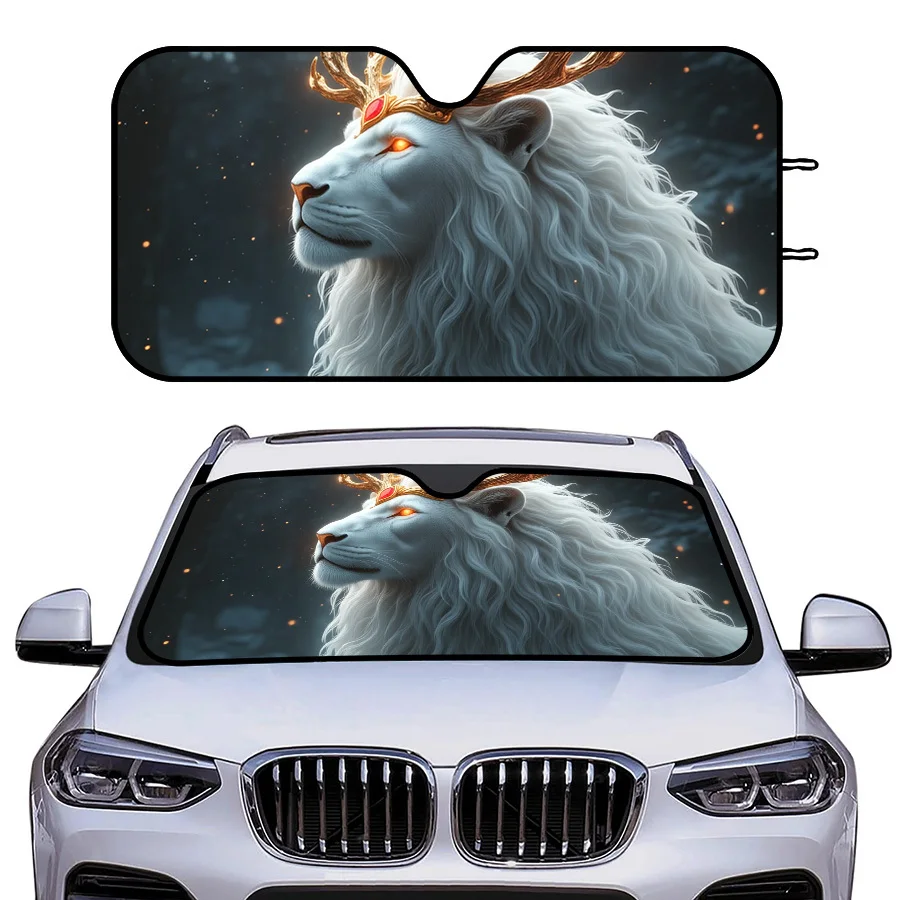 Multi-Functional Foldable Car Window Sun Shade, 3 Sizes, UV Protection, Easy To Install, For Front Windshield, Car Interior Cool