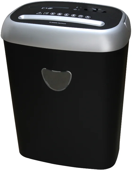 12 sheets cross cut paper shredder