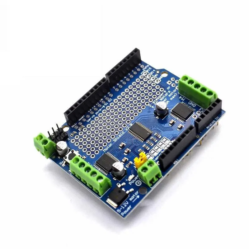 محرك/متدرج/Servo Shield v2 DC محرك متدرج ووحدة تشغيل مؤازرة لـ UNO