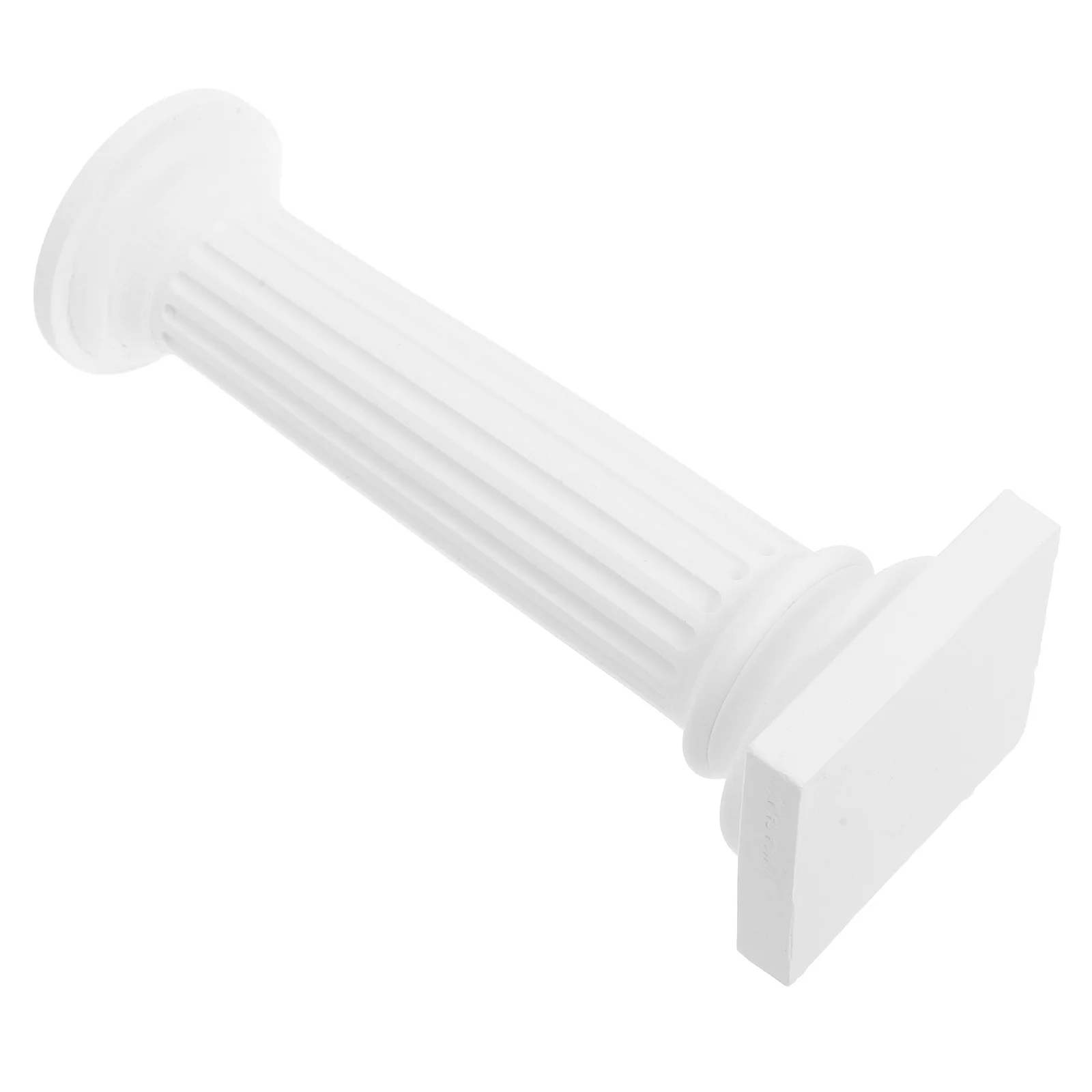Coluna romana estátua de gesso ornamento esculpido à mão base de exibição decorativa suporte para casa escritório shopping artístico decoração pilar romano