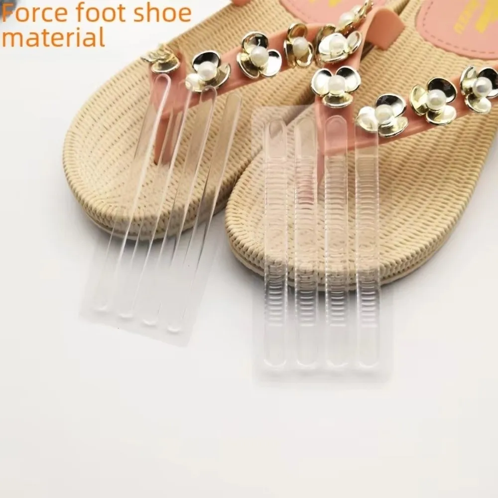 Transparent Silicone Heel Stickers Anti-friction Anti-wear Thin Strip Heel Strips Soft Invisible High Heel Shoe Strap Sticker view 2