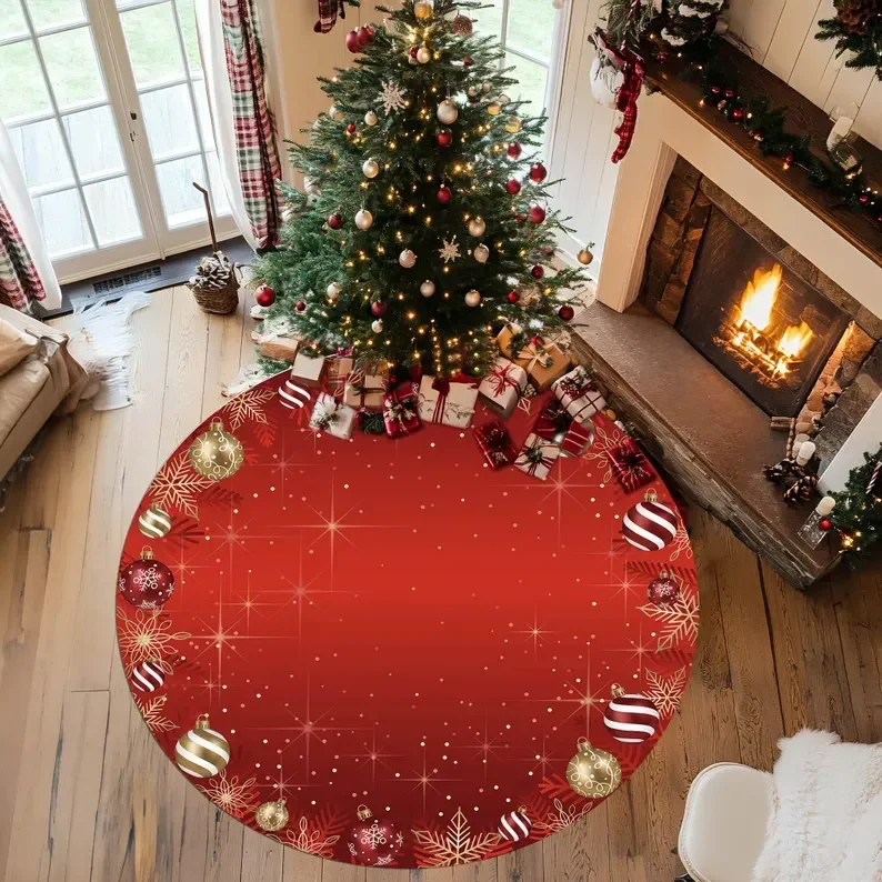 ~o~christmas-round-rug-with-holly-berries-design-–-festive-holiday-floor-mat-for-living-room-and-bedroom-decor