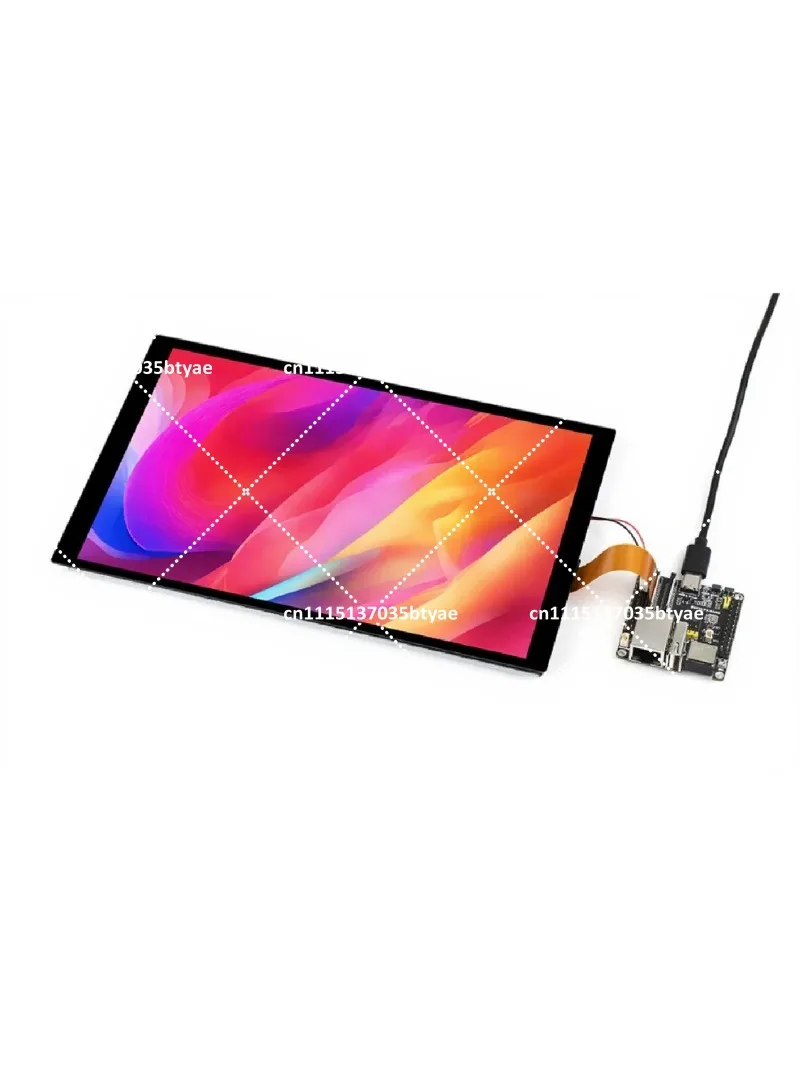 10.1inch DSI Capacitive Touch Display, 800×1280 IPS Panel, Optical Bonding Toughened Glass, 10-Point Touch