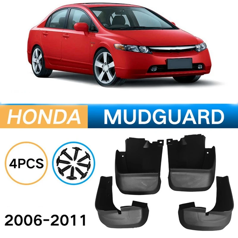 

Брызговики для Honda Civic 2006-2011, передние и задние