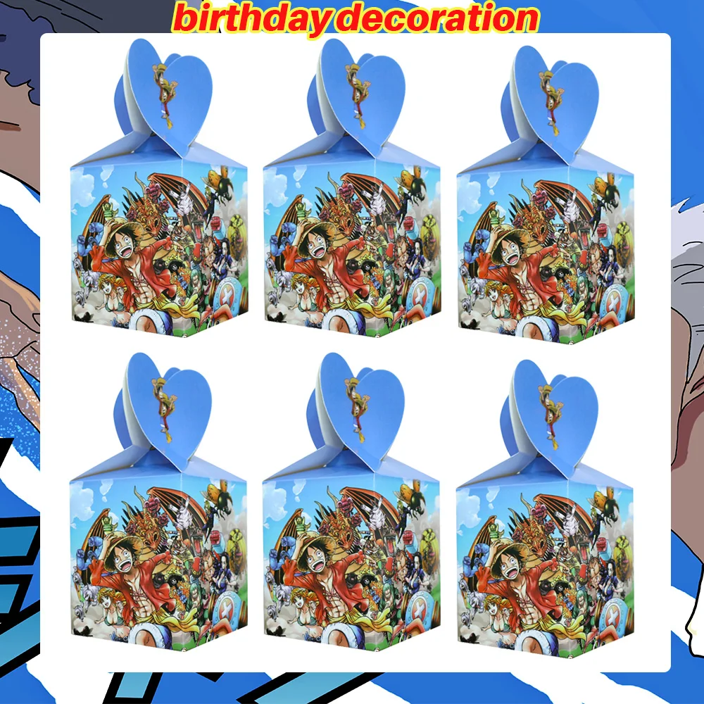 One Piece Geburtstagsparty-Dekorationsset Anime-Figur Luffy Zoro Teller Tischdecke Kuchendekoration Partyzubehör Geburtstagsgeschenke – Detail 22