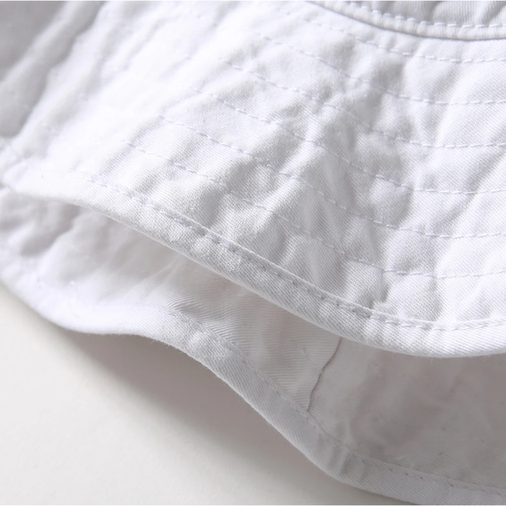 

Solid Color Bucket Hat Cotton Material Japanese Style Sun Hat for Women Outdoor Vacation Daily Wear Summer Accessory
