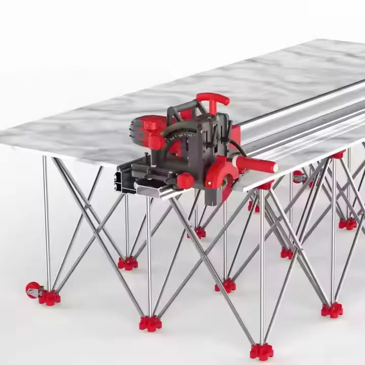 P706-15 Aluminum Alloy Extendable Worktable SLAB TABLE Portable 15-Legged Spider Leg Multi-functional Workbench