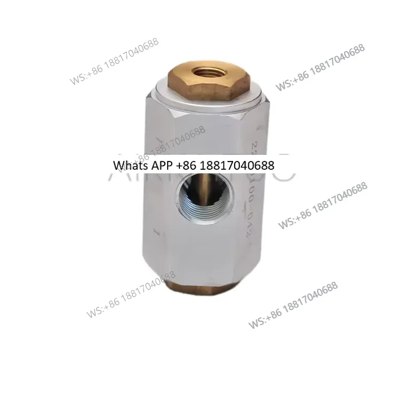 1PC for Air Compressor Vent Valve 02250100-042 Hexagonal Vent Valve Replacement Part for Industrial Machinery Maintenance