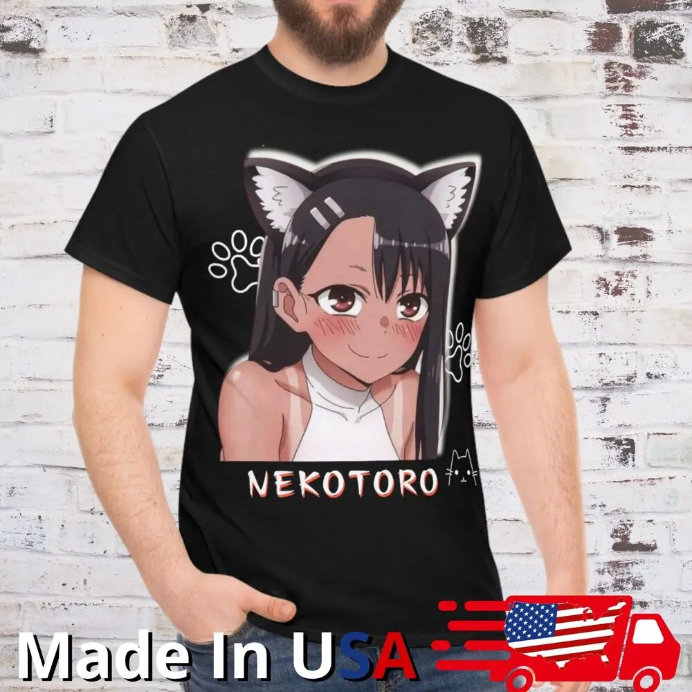 Waifu Nagatoro T Shirt Japanese Manga Anime Tee Cosplay Clothing Gambare Sempai