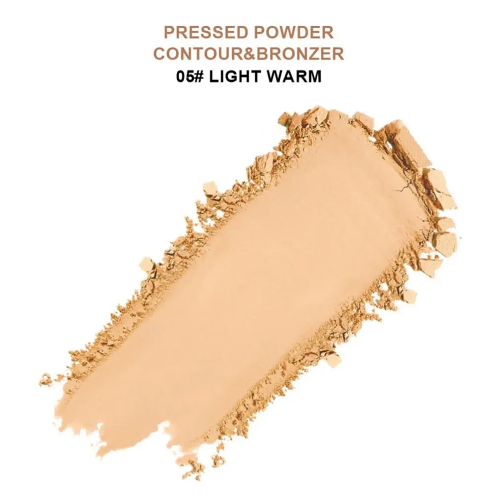 プライベートラベル 22 色防水防汗コンシーラープレストパウダーオイルコントロールスムージングナチュラルカバレッジカスタムロゴメイクアップ