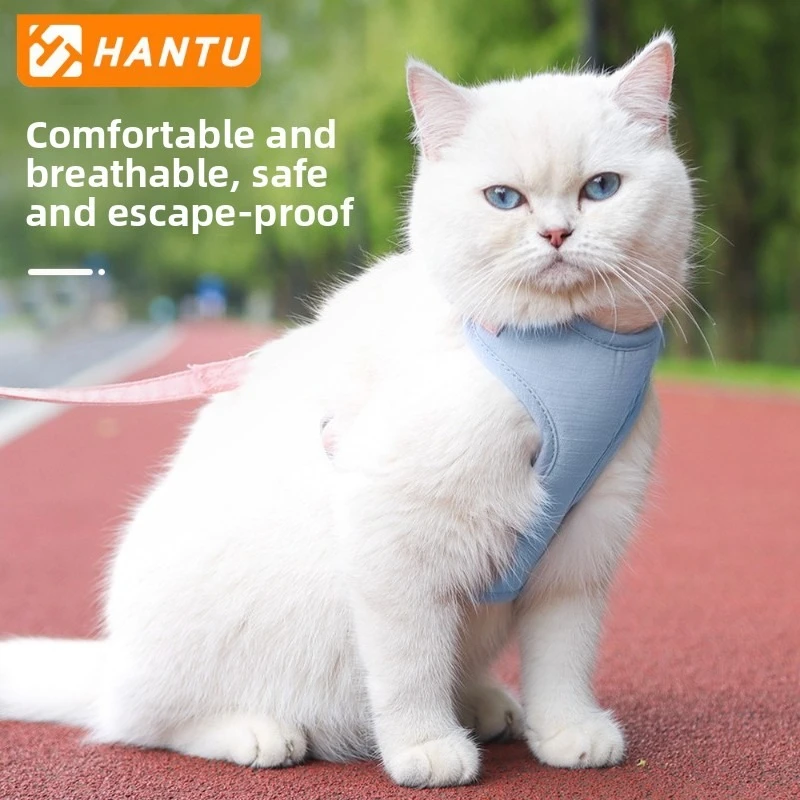 

Cat Puppy Outdoor Walking Supplies Fashion Pet Harness and Leash Set for Small Dogs Cats Breathable Durable Kitten Harnesses