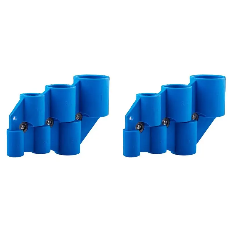2X Full Size 1/4Inch-1Inch Deburring Pipe And Depth Gauge Tool For Copper, CPVC, PEX, PE-RT, HDPE Pipe