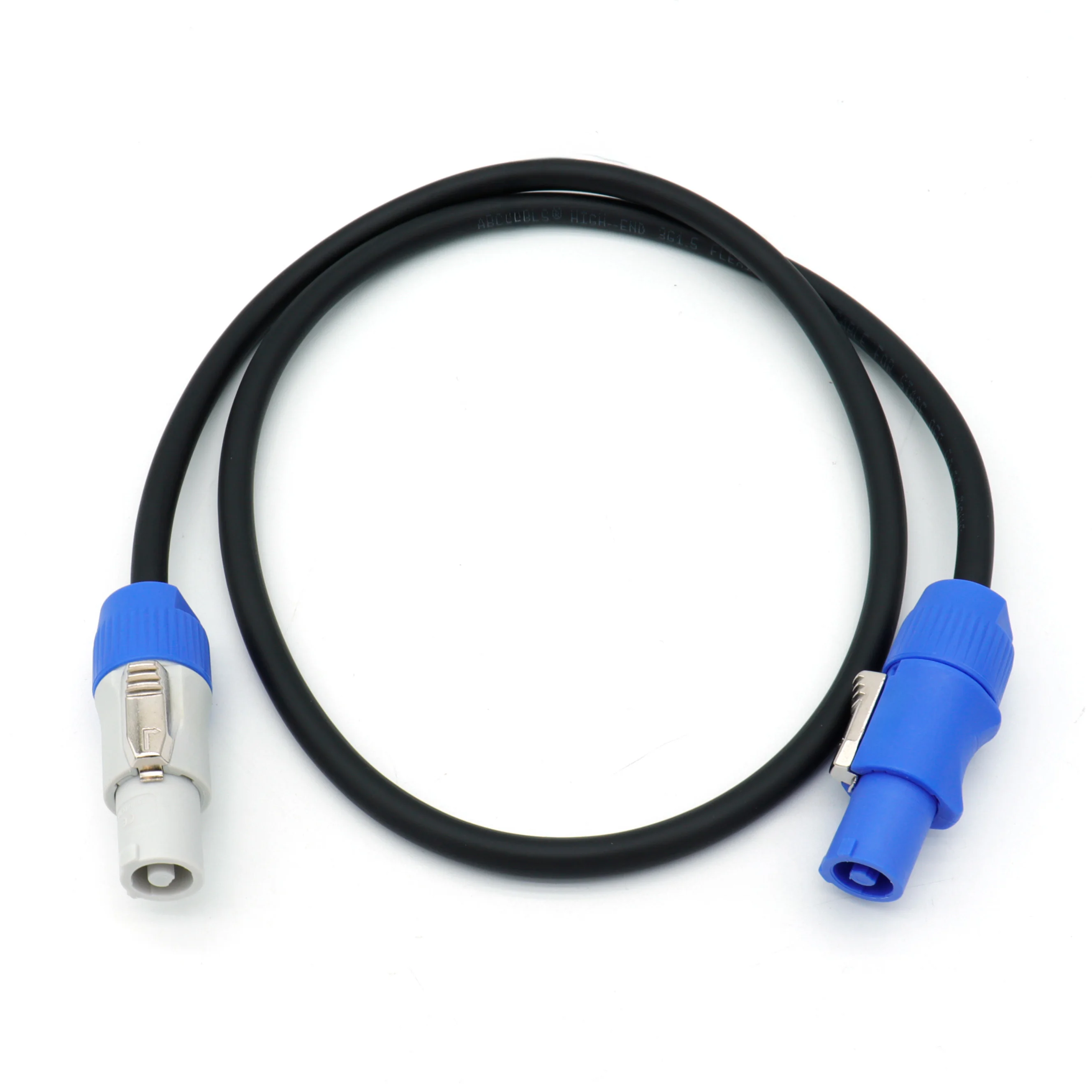 Powercon Extension Cable 3x1.5mm² AC Power Cord Flexible Powercon Cable 1m 1.5m 2m 3m 5m 10m for Stage Light LED Screen Beam