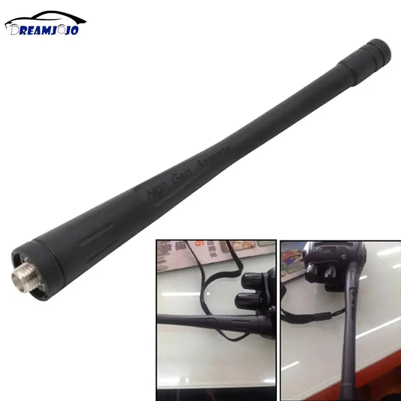 1PC Rod Telescopic Gain Antenna For Baofeng Walkie Talkie Dual Band SMA Female for Baofeng BF-888S, Baofeng UV-5R, Kenwood, HYT