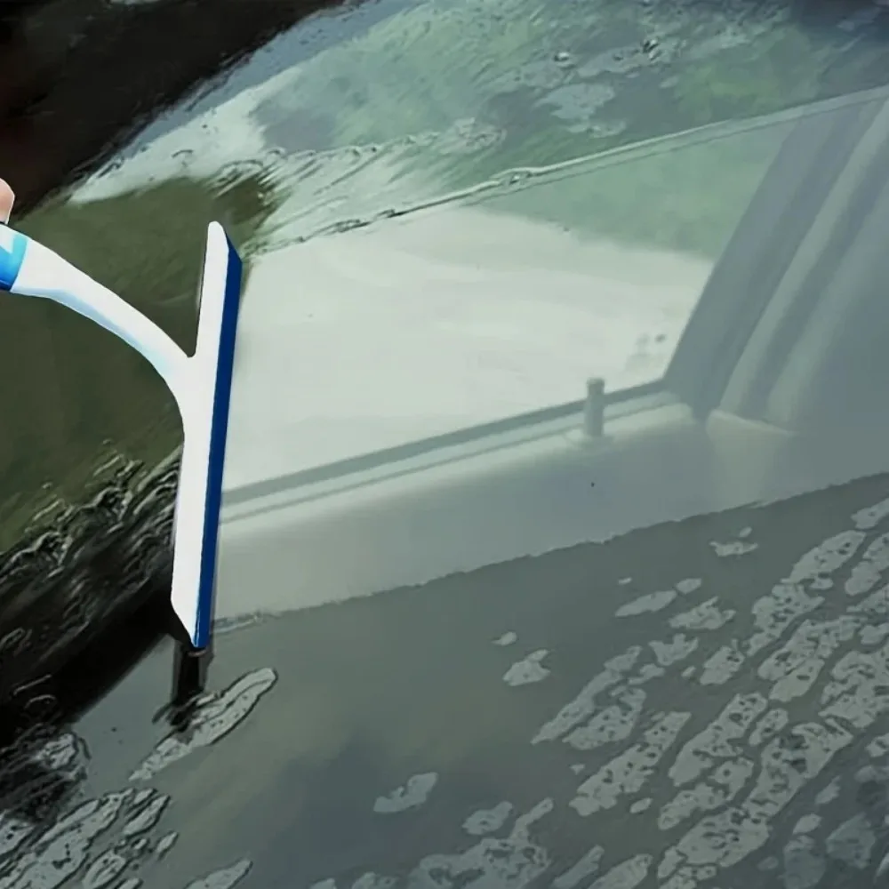 Automotive T-style Front/Rear Window Body Snow Scraper Squeegee image 4