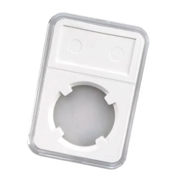 Collectibles Coin holder Plastic Storage Accessories Case Container Display Protector Slab Transparent 1pc 38mm