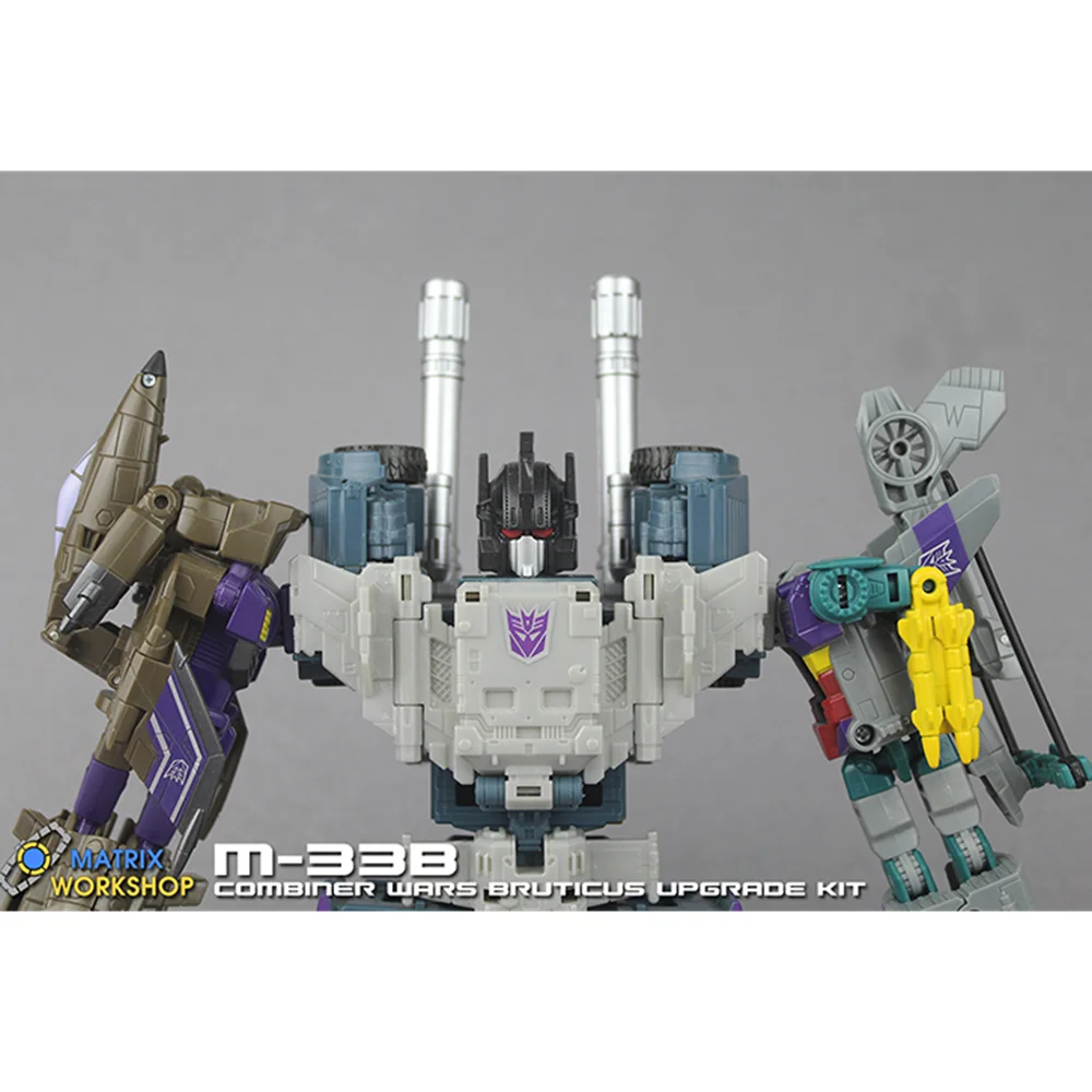 NEW Matrix Workshop M-33B Shoulder Cannon Upgrade Kits For Transformation Combiner Wars Bruticus Action Figure Toys Accessories