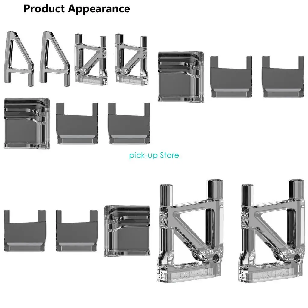 

Q5WA Horizontal Stand Base Holder for Consoles Stand Holder Display 1set/2pcs