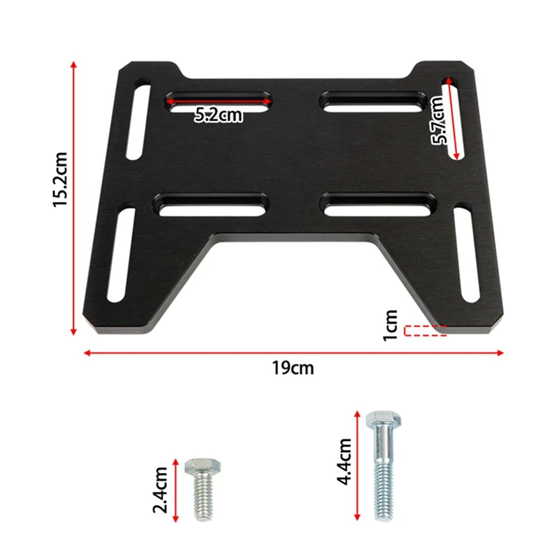 Engine Adjustable Motor Plate Adapter Bracket For Mini Bike Predator 212Cc Coleman CT100U CC100X Baja Graffiti Bug BD3