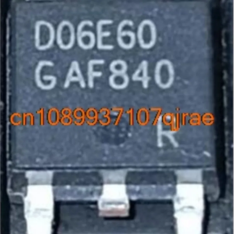 D06E60   IDD06E60    600V 6A    TO252   (Product quantity: 10 pieces)