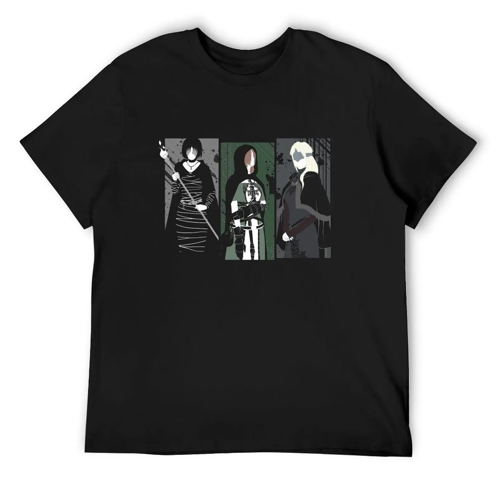 

Souls Waifus (Keeper Edition) T-Shirt vintage clothes Anime t-shirt rapper graphic tees street wear heavyweight t shirts for men