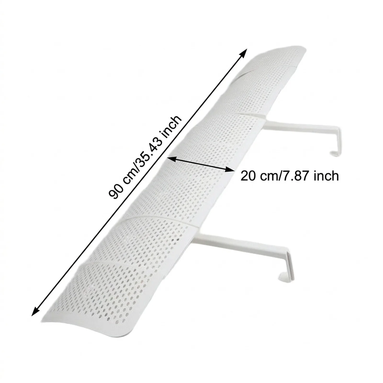 8 For Leaf Adjustable Airflow Deflector for Wall Mounted Air Conditioners to Redirect Cold Airflow and Prevent Direct Blowing