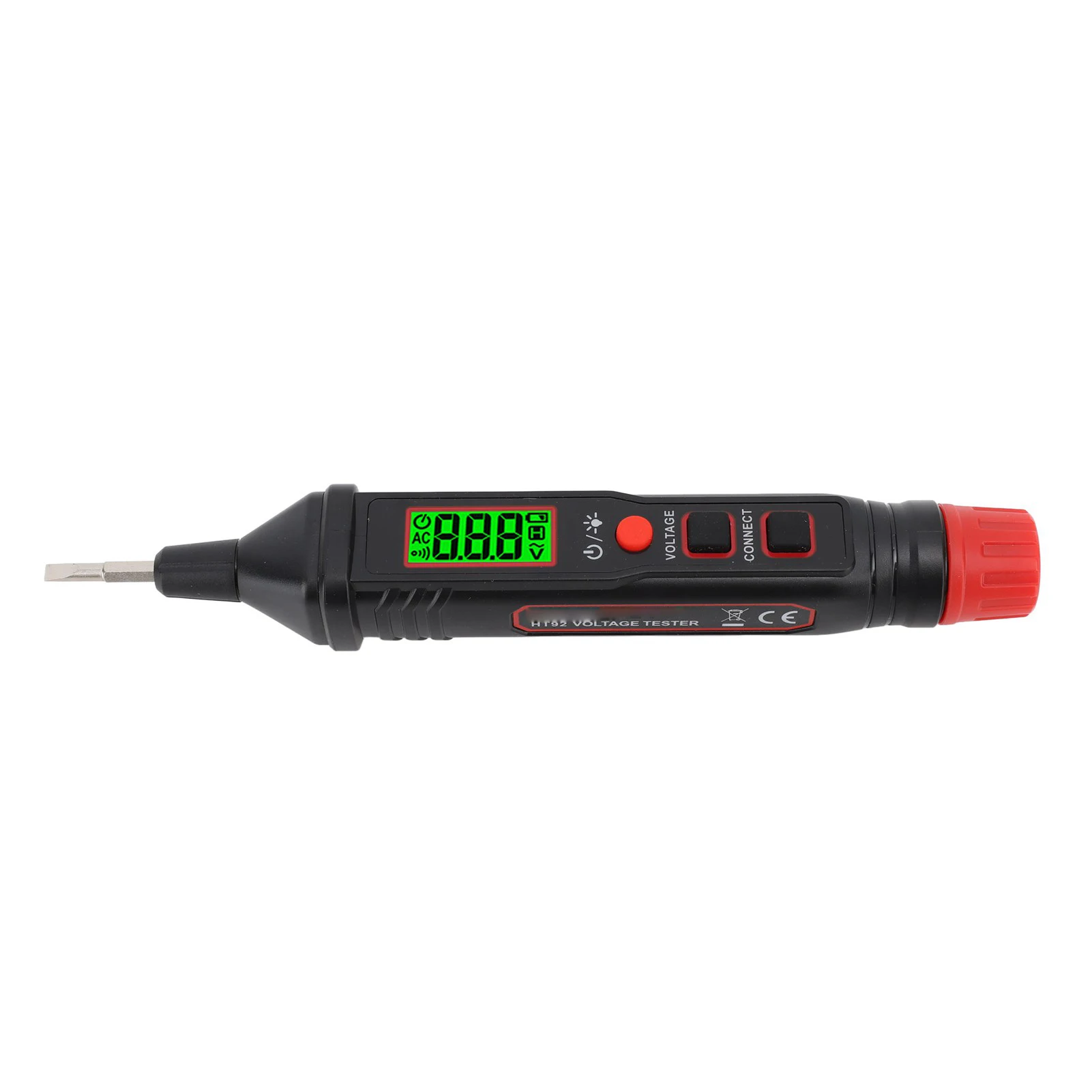 Live Wire Finder Non-Contact Voltage LCD Signal Strength Display Dual-color Backlight Data Hold Function For Automobiles
