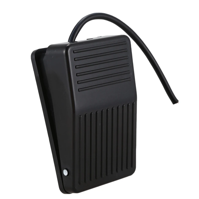 4X 220V 10A SPDT Nonslip Plastic Momentary Electric Power Foot Pedal Switch