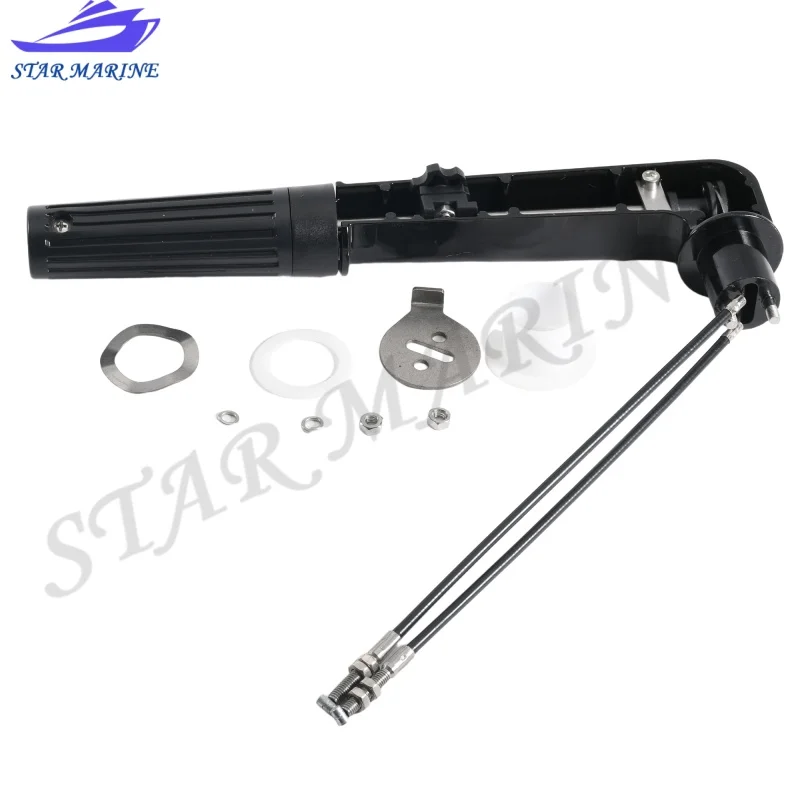 

3B2Q63011-1 Рукоятка управления (руль) в сборе для лодочных моторов Tohatsu 5HP 6HP 8HP 9.8HP M5 M6 M8 M9.8, аналог 3B2S63011-1 3B2-63011 3B2Q63011 3B2S63011