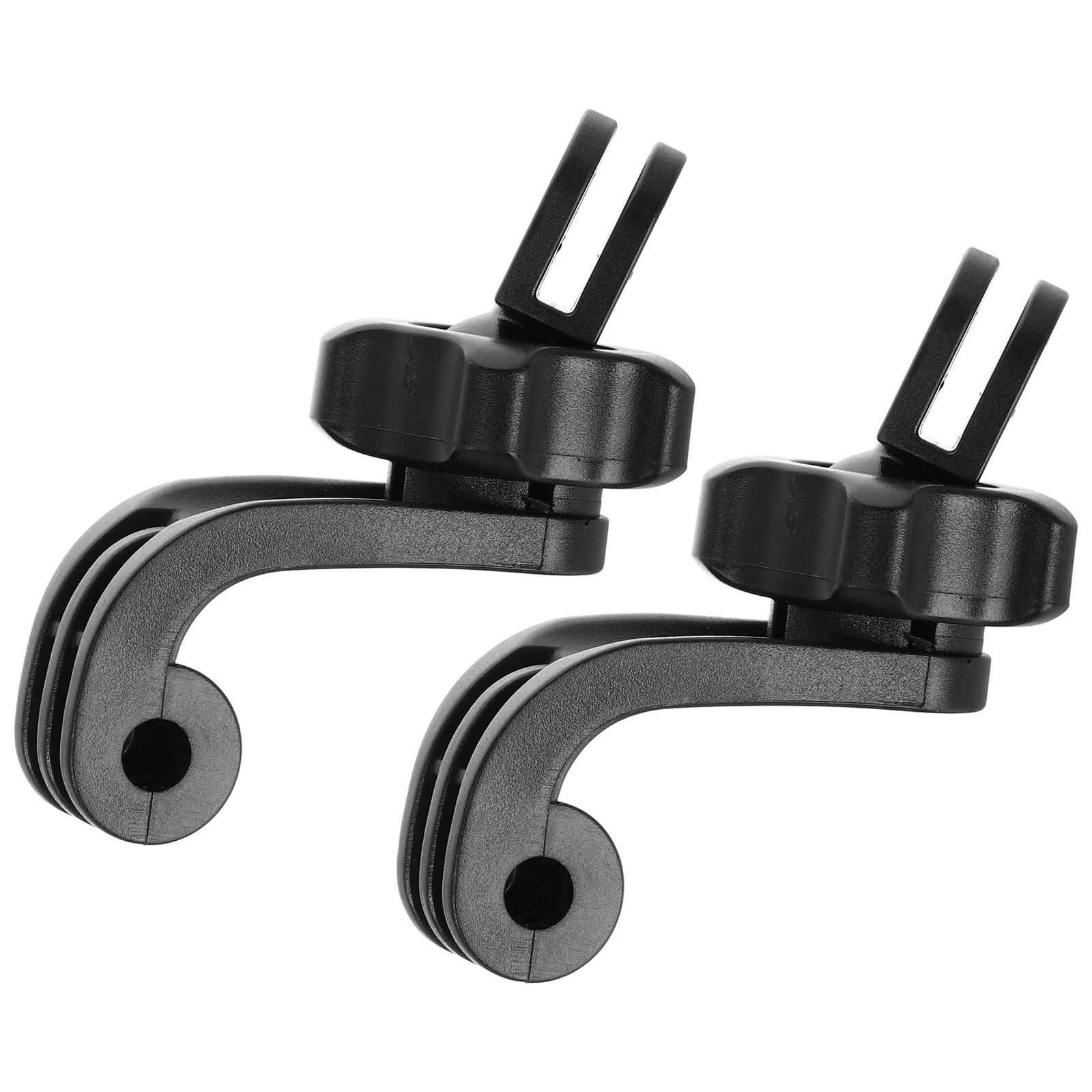 

2 Pcs Action Camera Adapter Center Mount Adapters 360-degree Swivel Vertical Shooting Screw Overhead Rotating Flexible Clamp