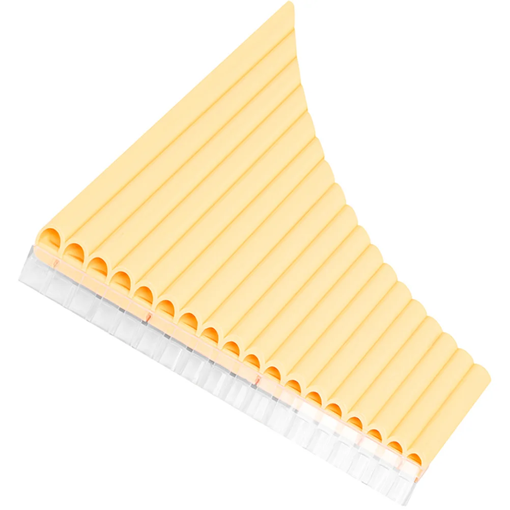 

16 Pipes C Key Pan Pipe Instrument for Beginners Kids Music Book Portable Storage Bag Instrument Key Of C Included