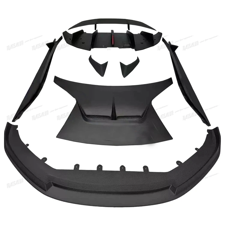 Autoteile Autozubehör Body Kit für Lotus Emira bis v Style Frontlippe Hood Seitenschweller Heckdiffusor Spoiler Body Kit