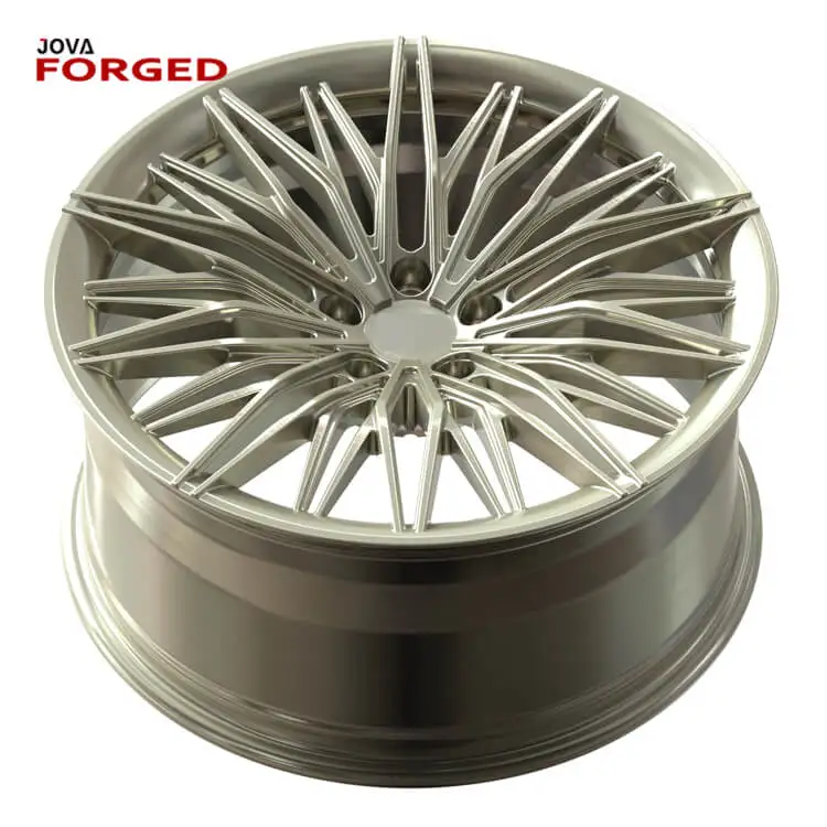 Brushed Frozen Glod Car Wheels 5/112 Custom Alloy Wheels R20 For Grand Cherokee 2020 R20