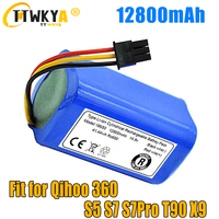 100% New 14.8v Robot Vacuum Cleaner Battery Pack for Qihoo 360 S5 S7 S7Pro T90 X9 Robotic Vacuum Cleaner Replacement Batteries