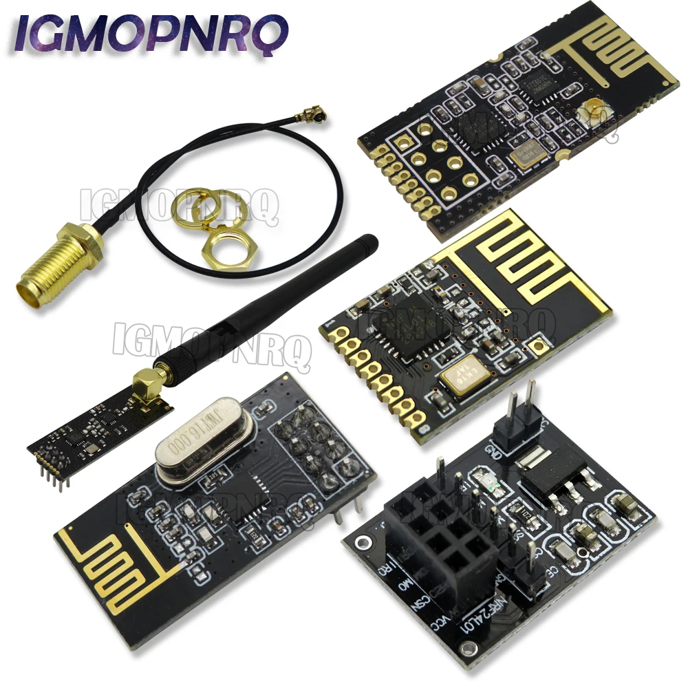 NRF24L01+ 2.4G wireless data transmission module 2.4GHz NRF24L01 upgrade version NRF24L01 Meters For Arduino