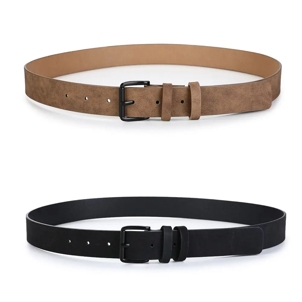 

Модный черный замшевый ремень с пряжкой, матовый, роскошный дизайн, универсальный женский пояс для джинсов, декоративный элемент