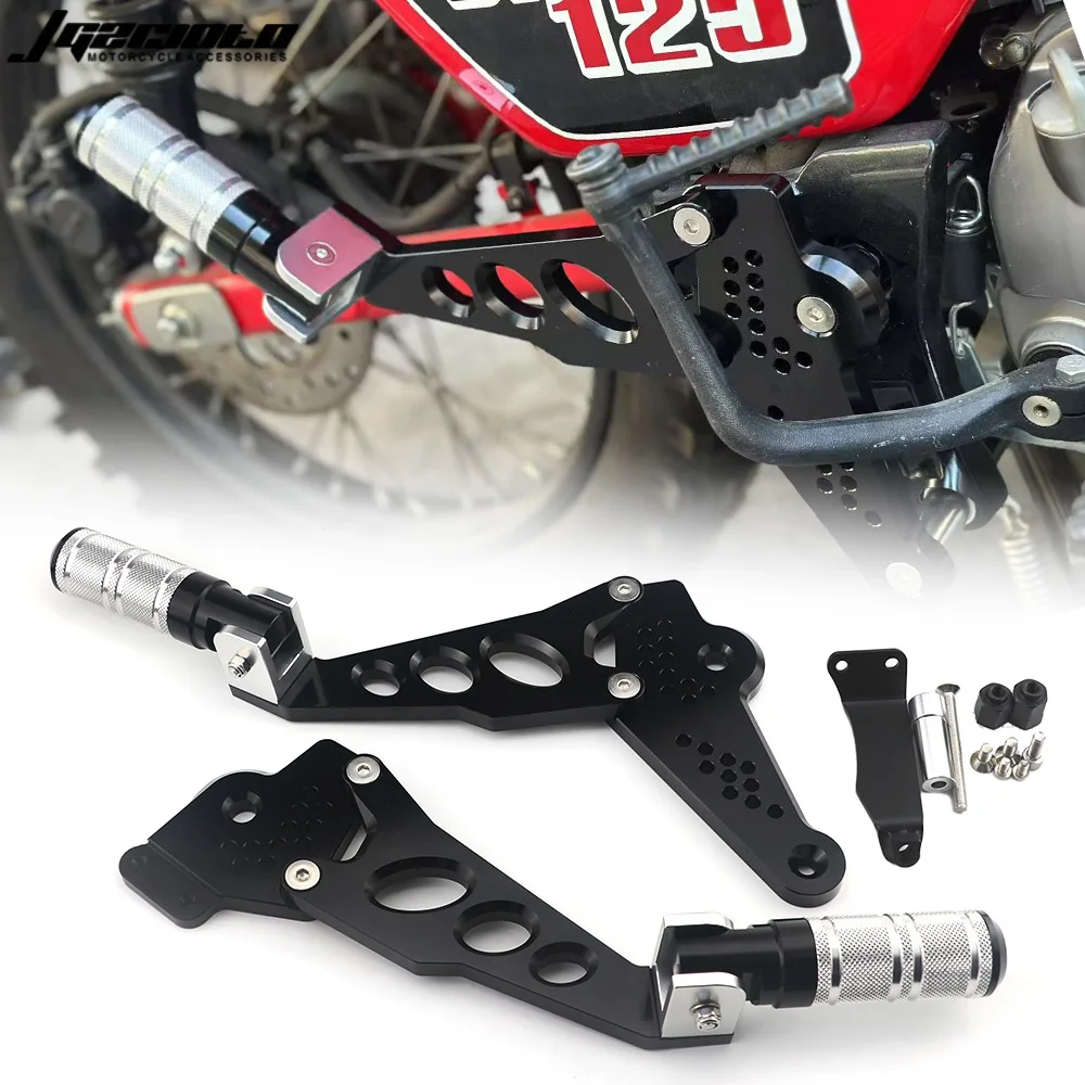 

STLF Motorcycle Accessories CNC Aluminum Footpedals Modified Bracket Rear Foot Pedals for CT125 21-23