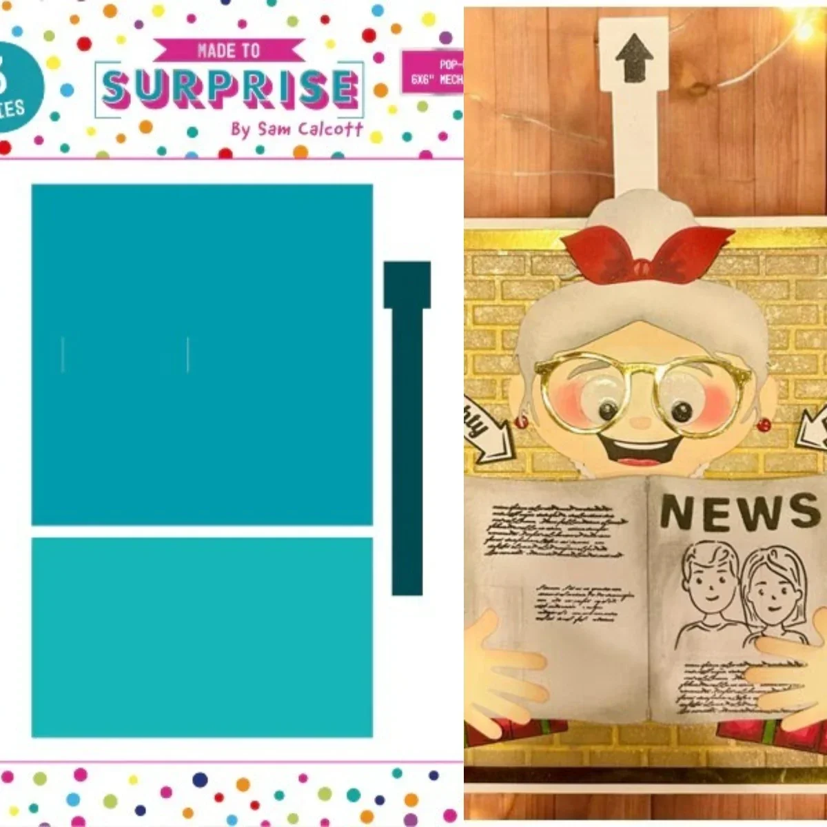 2026 July New Made To Surprise Die Metal Cut Dies and Clear Stamps Scrapbooking to Make Paper Engraving Frames Card Craft Set image 3