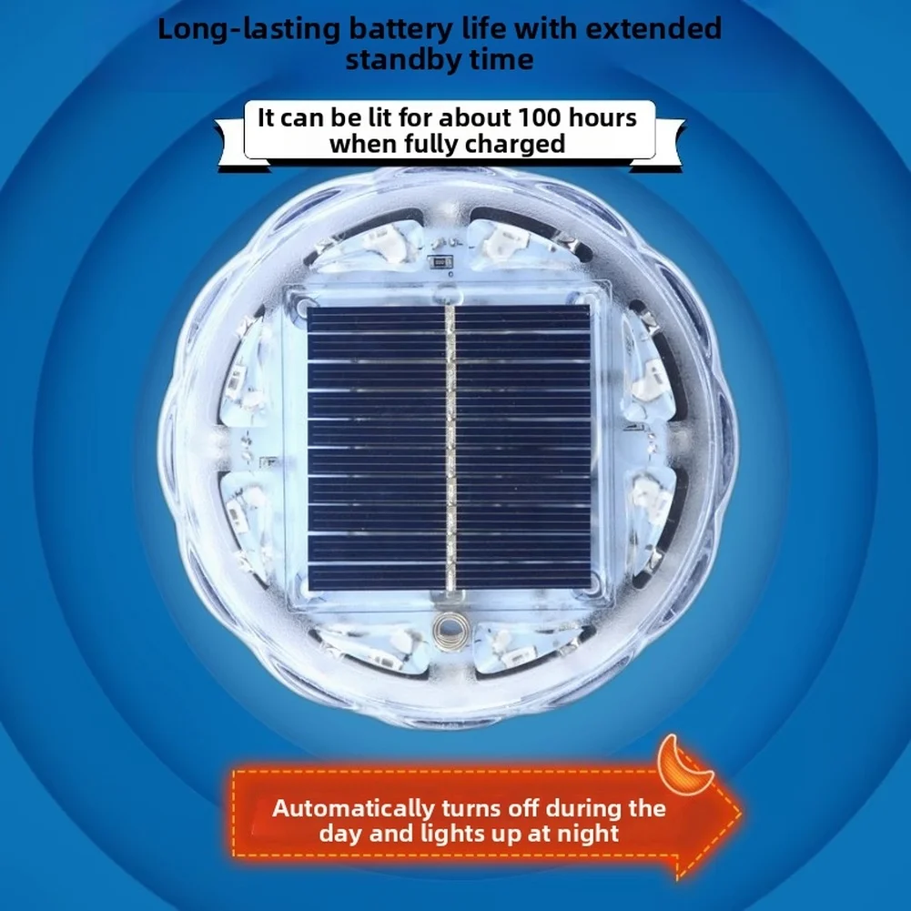 

Светодиодный стробоскоп на солнечной энергии для автомобиля/мотоцикла/грузовика, мигающий индикатор, ходовые огни, магнитное крепление, IP68, водонепроницаемый