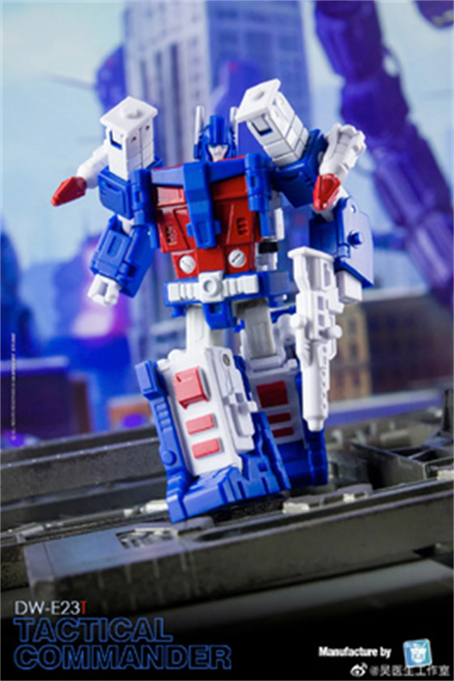 【Op voorraad】NIEUWE DR. WU-figuurtransformatie van DW-E23, DW-E23T, DW-E23D, DW-E23B, Ultra Magnus, OP Commander G1 Verzamel geschenken