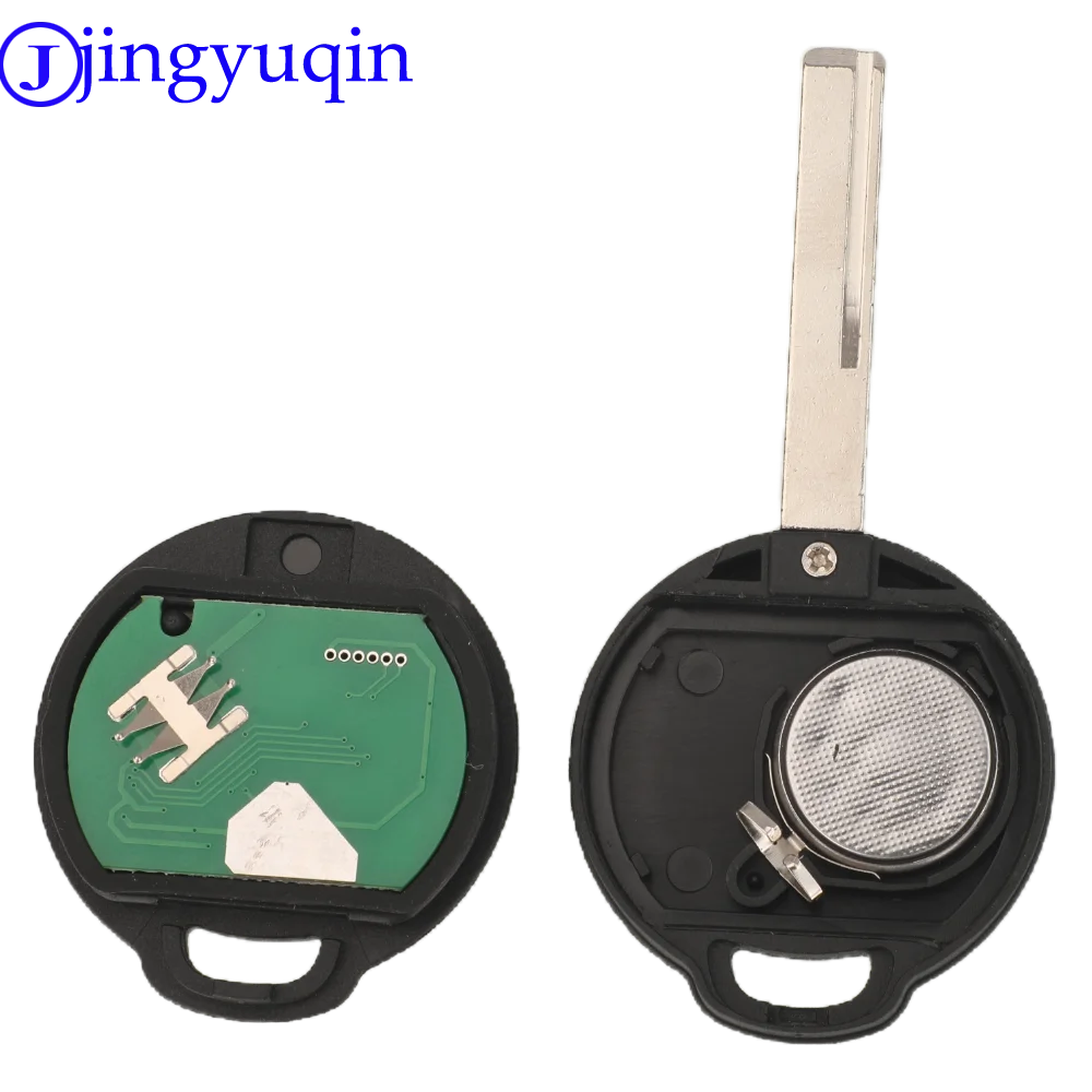 jingyuqin Modified Car Smart Key 315/433Mhz For Mitsubishi Colt Warior Carisma Spacestar For Smart Transmitter ID46/PCF7941 Chip