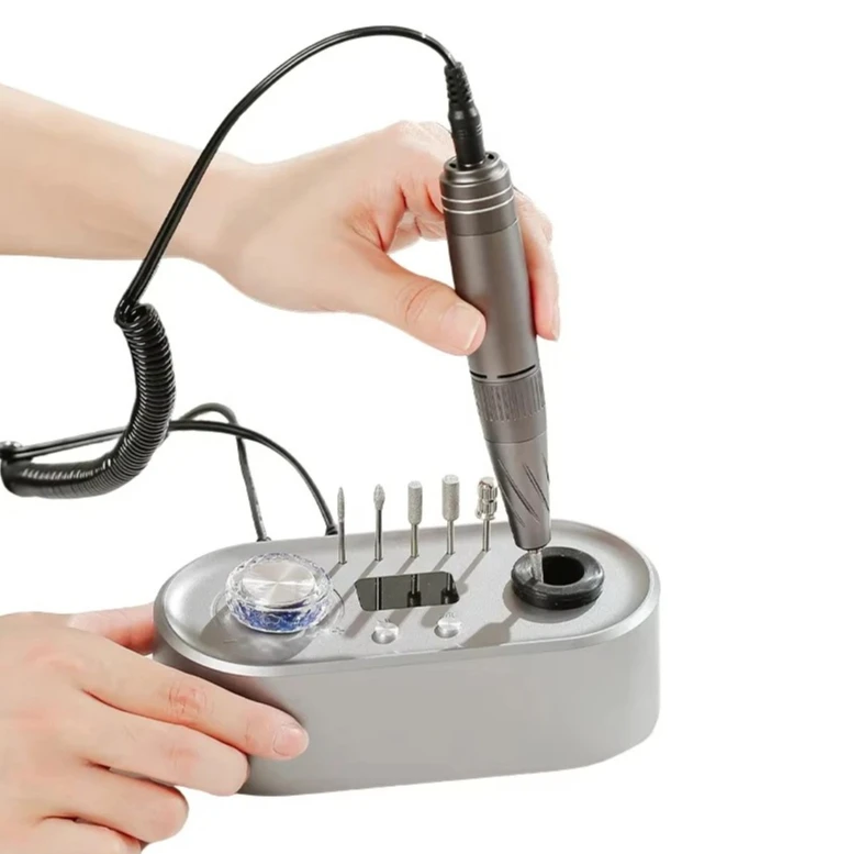 

New Arrival High Quality Portable Electric Acrylic Nail Efile Drill Grinder Machine 40000 RPM Pro Wireless Nail Polisher