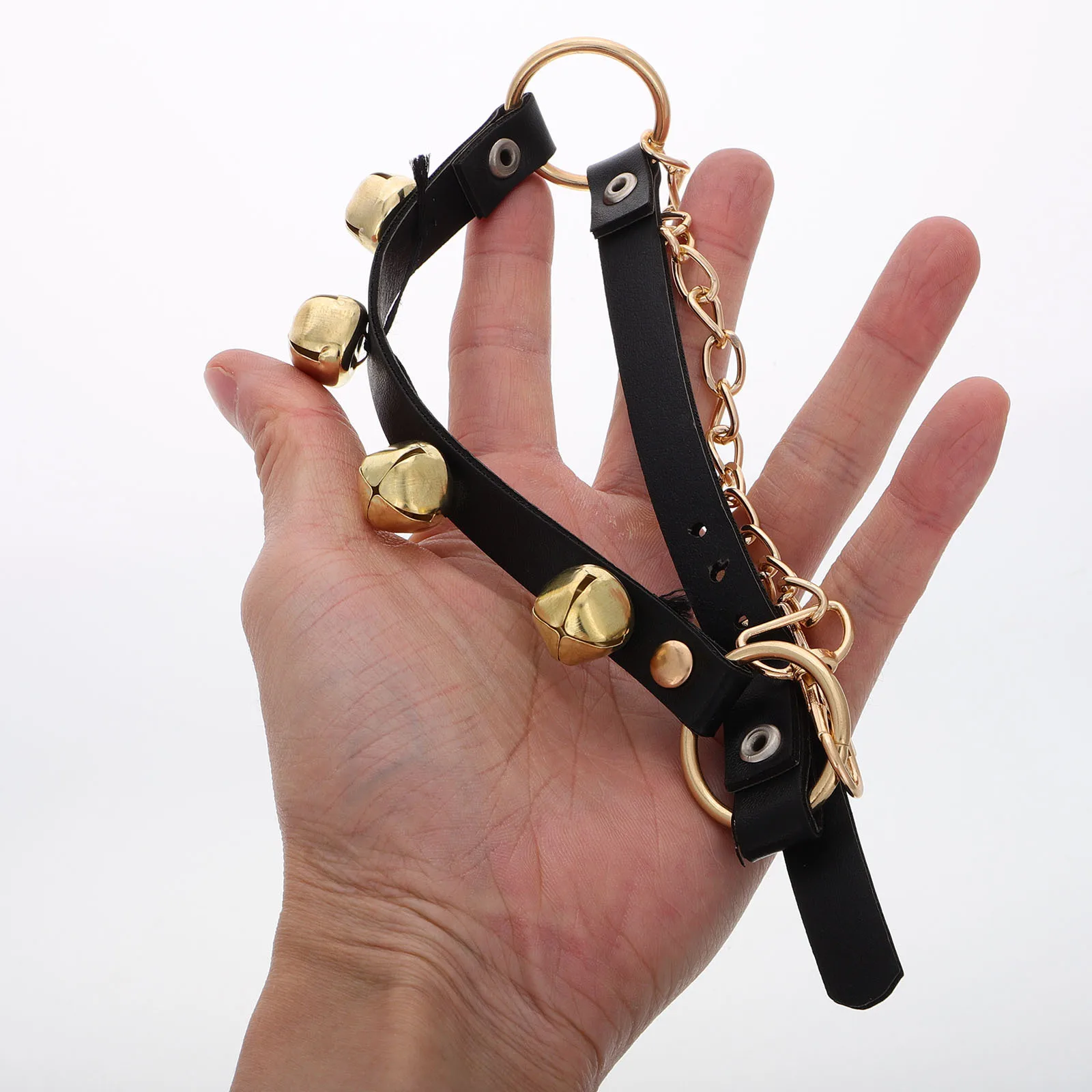 2 قطعة حذاء مزخرف ملحقات حفلات احتفالية فريدة من نوعها لتجمعات أعياد الميلاد وأجراس جلجل جرس أحذية #5